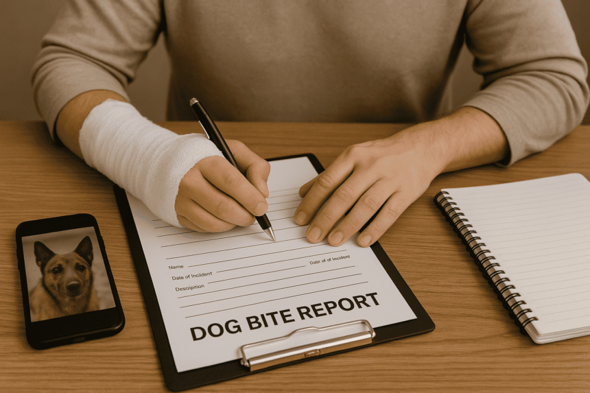 Document Your Dog Bite Case