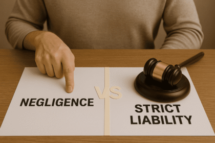 Strict Liability, Negligence, Strict Liability vs. Negligence